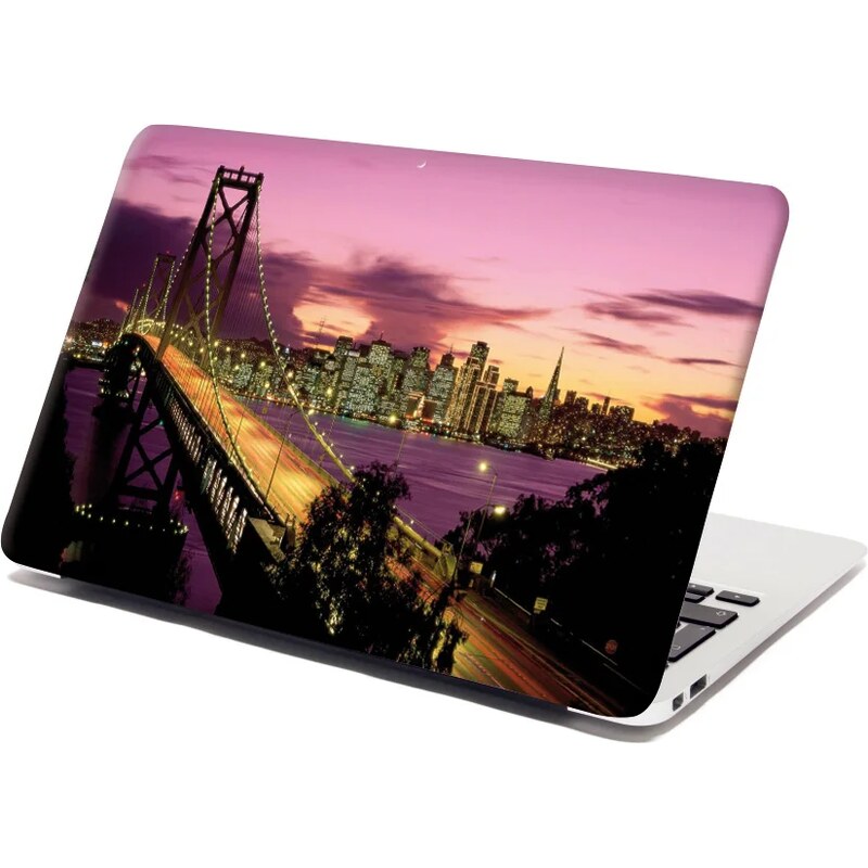 Sablio Samolepka na notebook Rozsvietený most 65098573