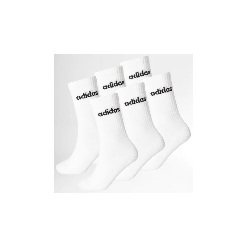 adidas Performance adidas Linear Crew Socks Cushioned Socks 6 Pair 64249929