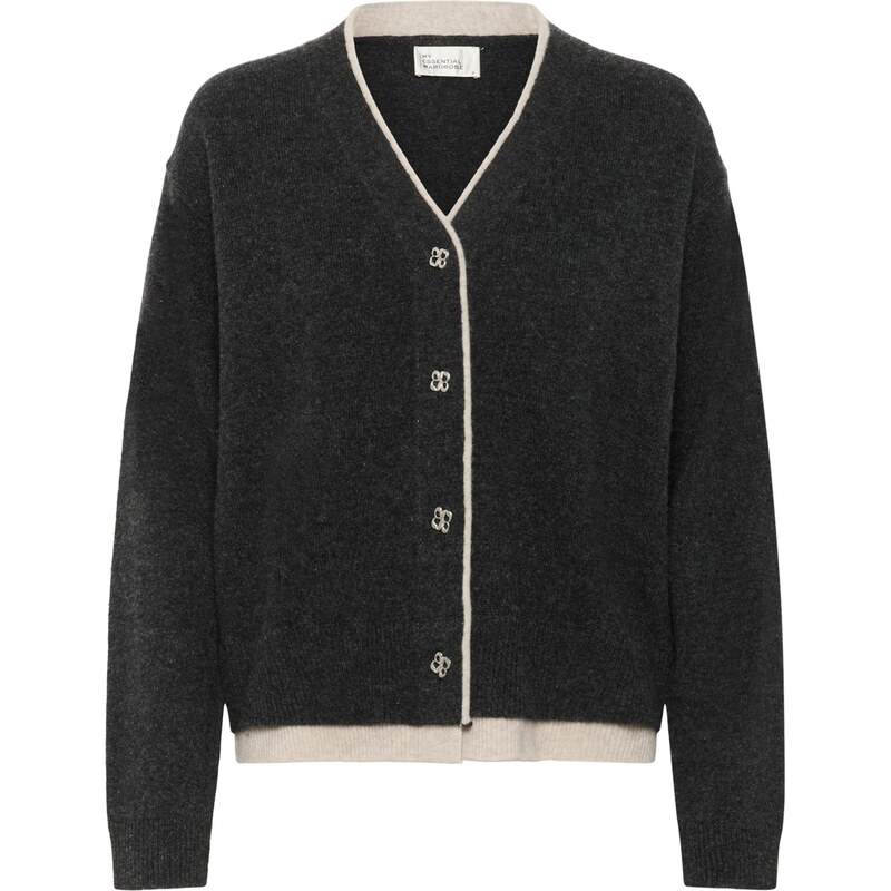 My Essential Wardrobe Kardigán MWTracy svetlosivá / sivá melírovaná 66570262