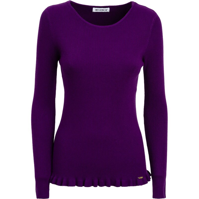 Influencer Sveter fialová 66570274