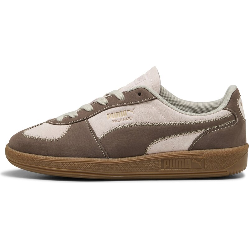 PUMA Nízke tenisky Palermo Wine Club béžová / čokoládová / zlatá 66570295
