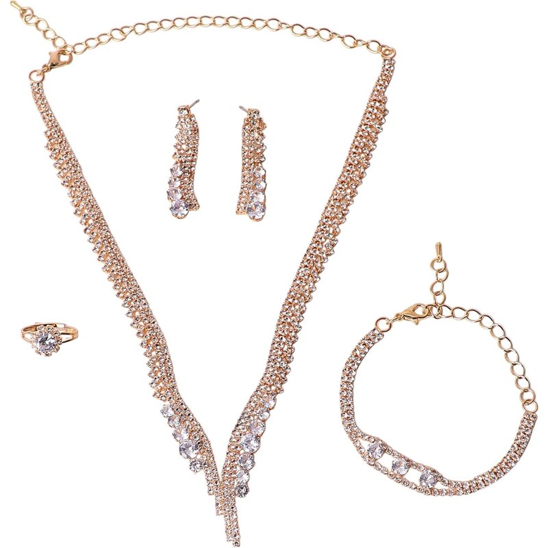 SOHI Sada šperkov Brahma zlatá 66570315