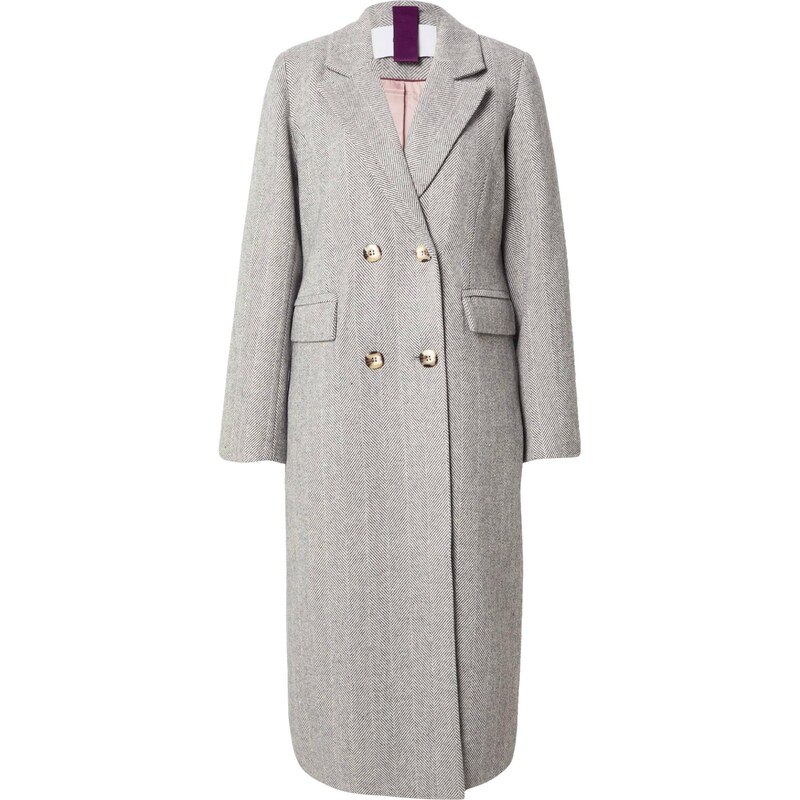 NÜMPH Prechodný kabát RAVEN sivá 66570358