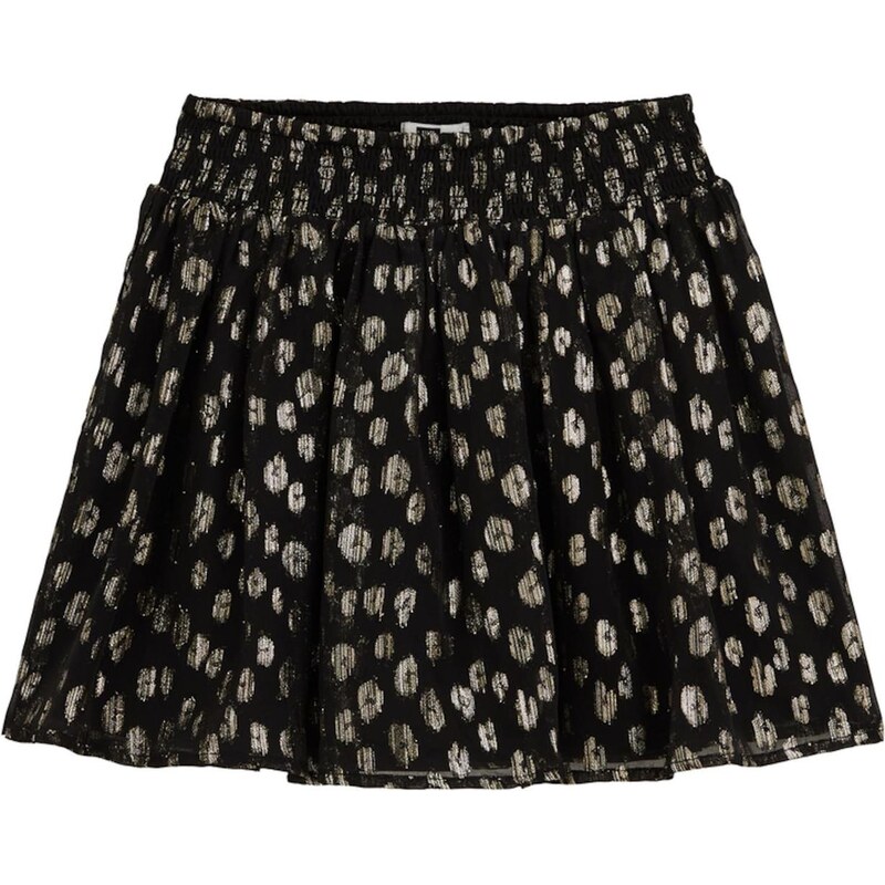 WE Fashion Sukňa čierna / biela 66570383