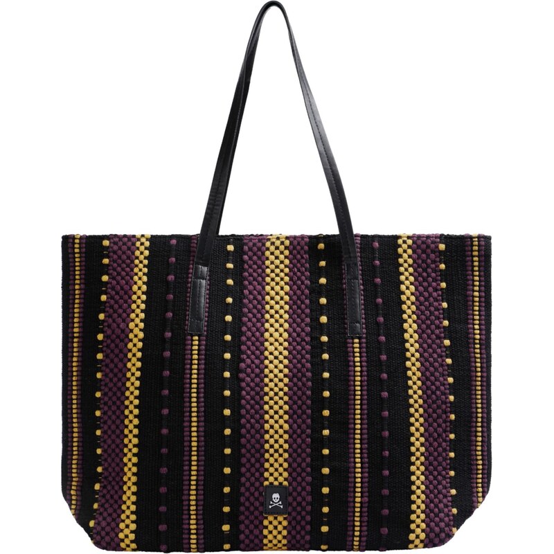 Scalpers Shopper horčicová / fialová / čierna 66570581