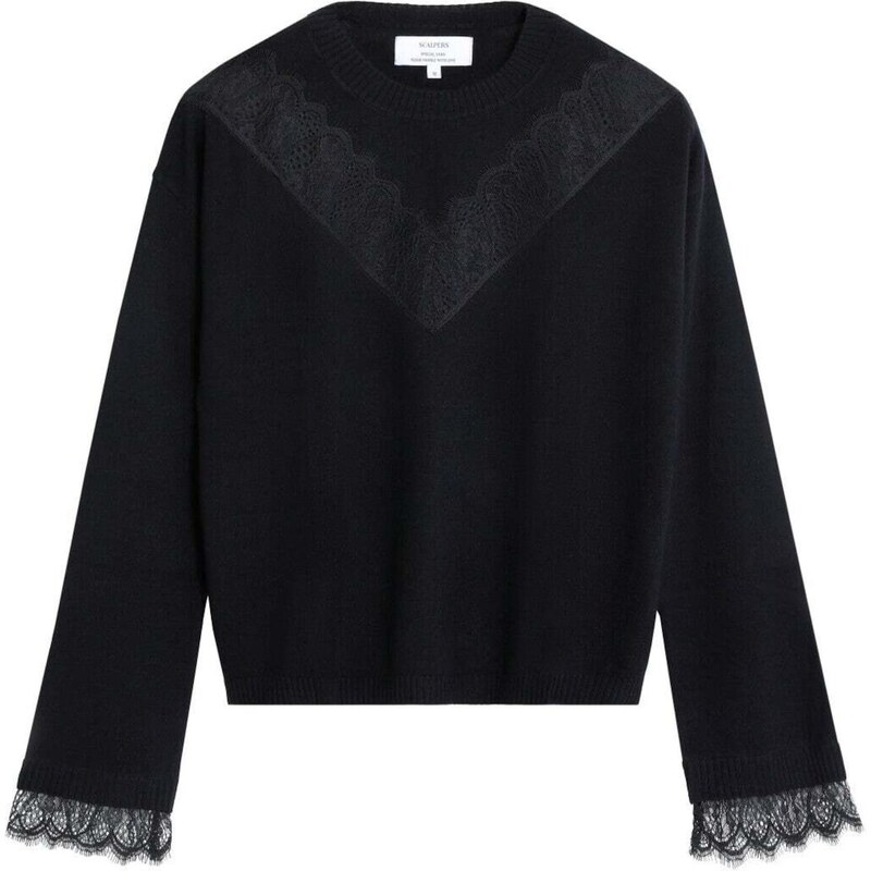 Scalpers Sveter čierna 66570679