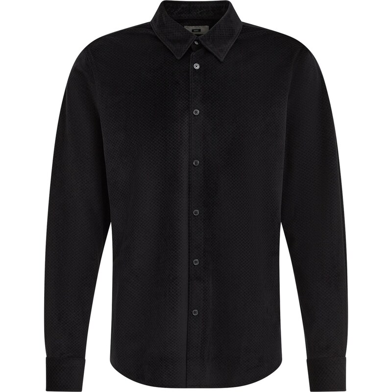 WE Fashion Košeľa čierna 66570750