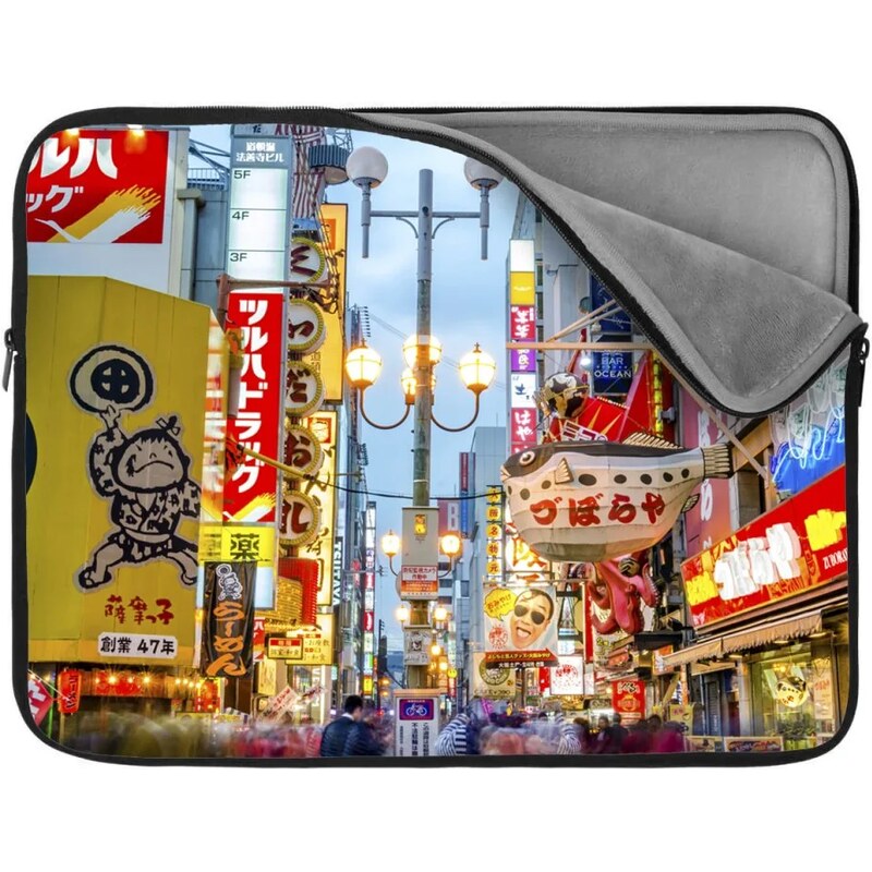 Sablio Obal na notebook Nočná ulička 65426734