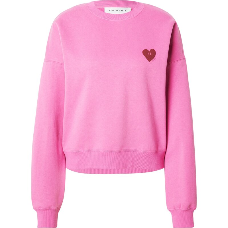 OH APRIL Mikina Nina ružová / bordová 66570982