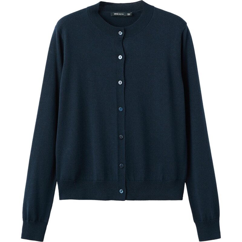 MANGO Kardigán Olsen námornícka modrá 66571016