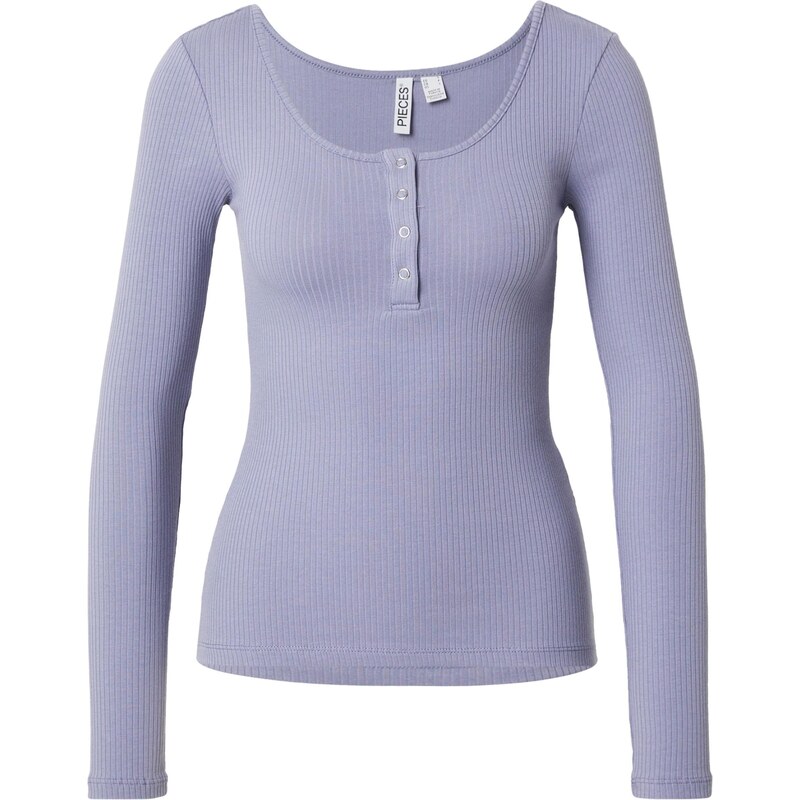 PIECES Tričko PCKITTE čadičová 66571082