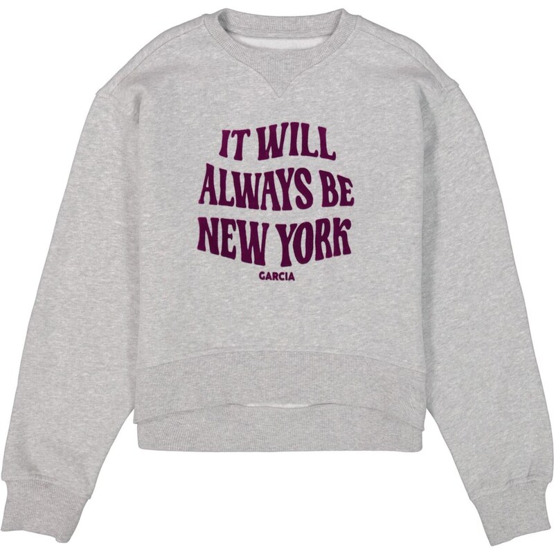 GARCIA Mikina svetlozelená / farba lesného ovocia 66571039