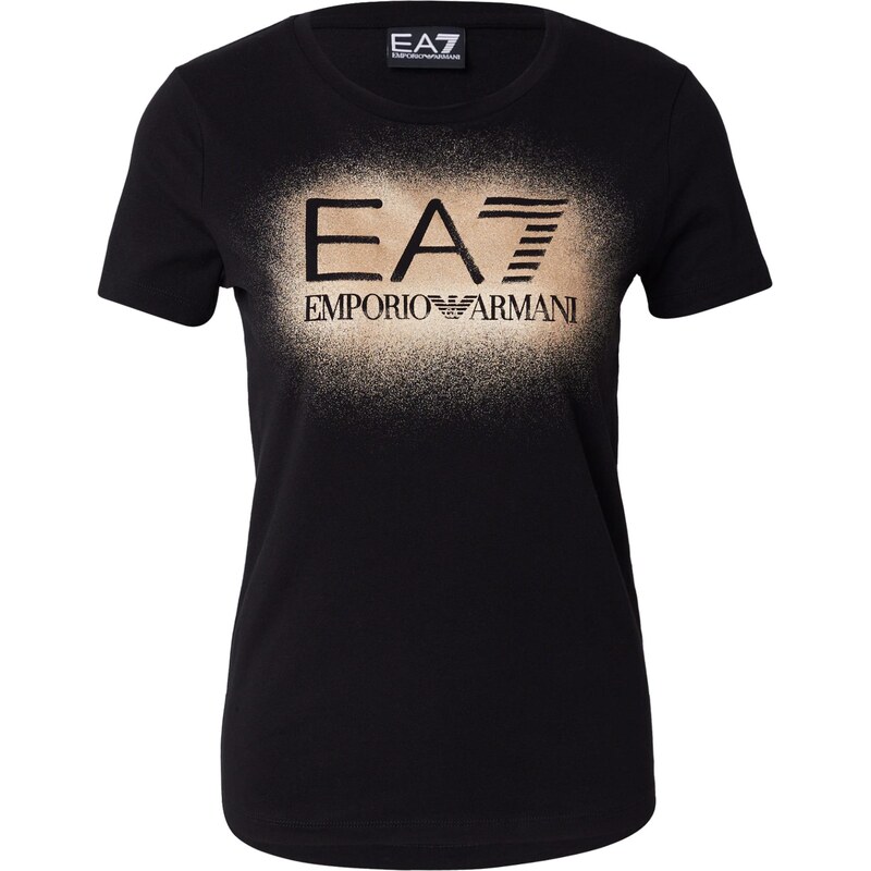 EA7 Emporio Armani Tričko telová / čierna 66571121