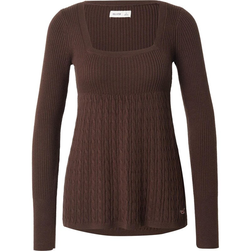 HOLLISTER Sveter hnedá 66571203