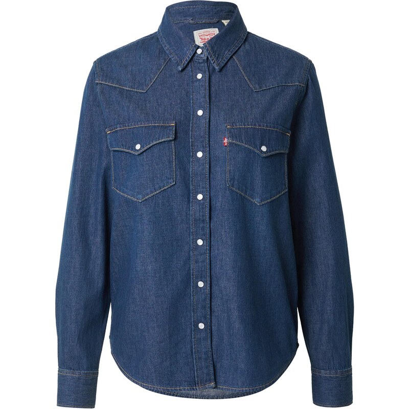 LEVIS Blúzka The Ultimate Western Shirt tmavomodrá 66571230