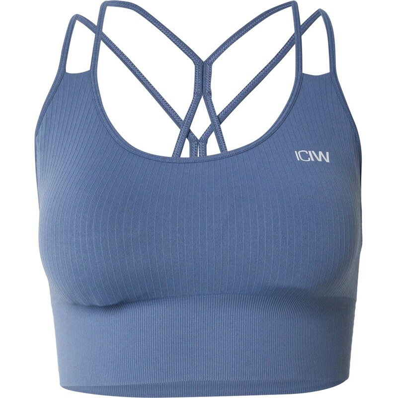ICANIWILL Športová podprsenka zafírová / biela 66571228
