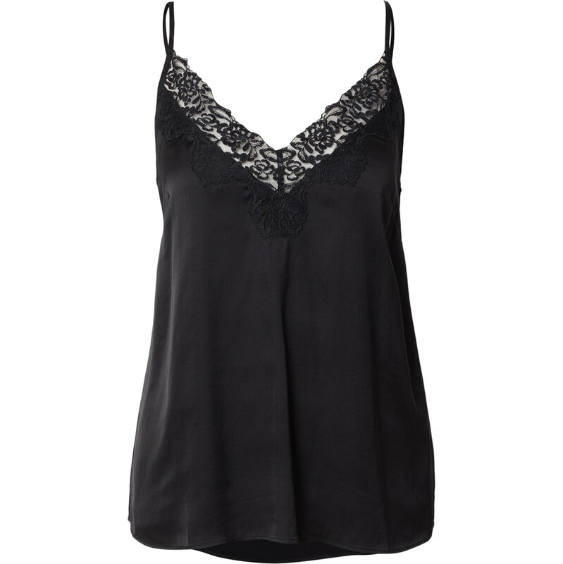 rosemunde Top Satina čierna 66571288