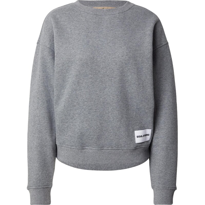Smith&Soul Mikina Soul Studio sivá melírovaná 66571289