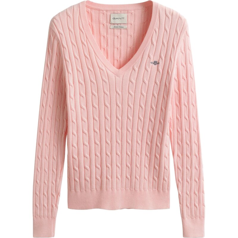 GANT Sveter pastelovo ružová 66571314