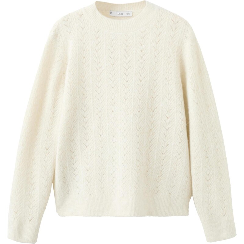 MANGO Sveter FLORINS nebielená 66571337