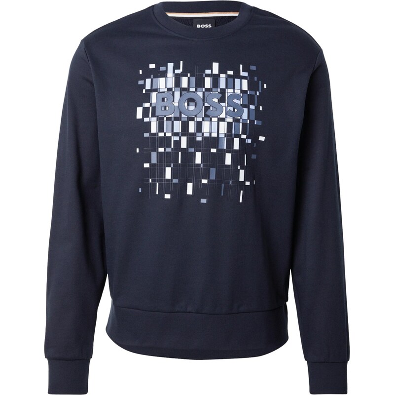 BOSS Mikina C-Soleri 250 námornícka modrá / čadičová / biela 66571345
