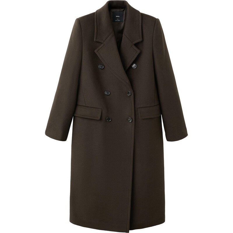 MANGO Prechodný kabát Eye kaki 66571445