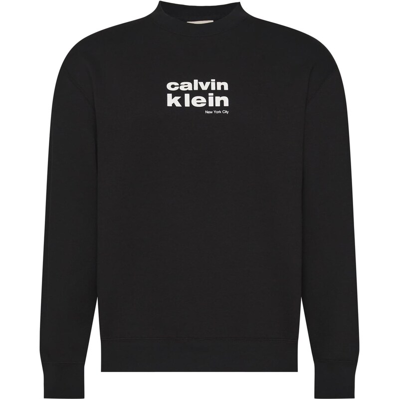 Calvin Klein Mikina čierna / biela 66571557