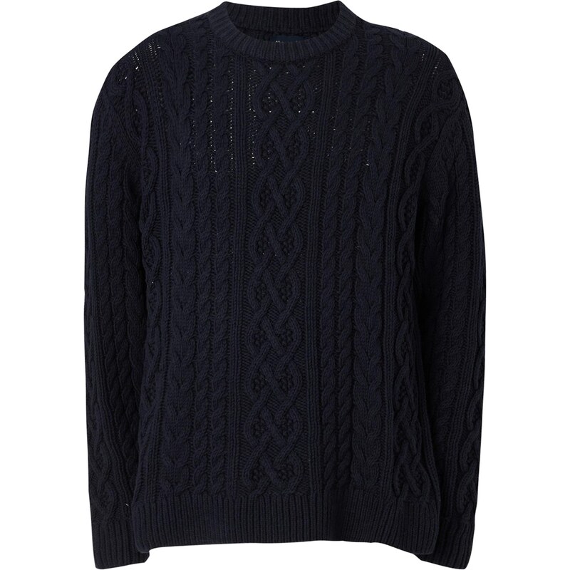 Abercrombie & Fitch Sveter námornícka modrá 66571564