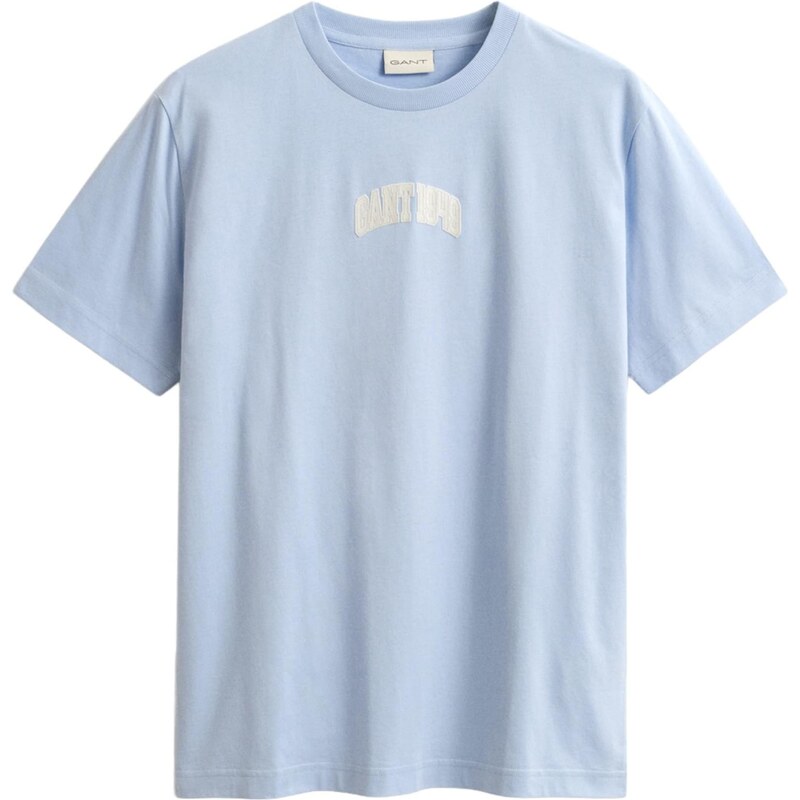GANT Tričko modrosivá / biela 66571597