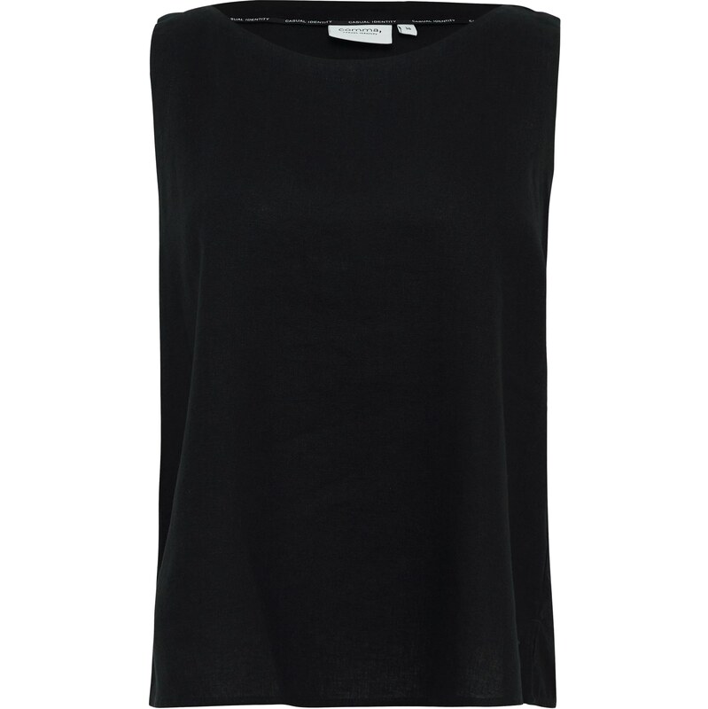 comma casual identity Blúzka čierna 66570247