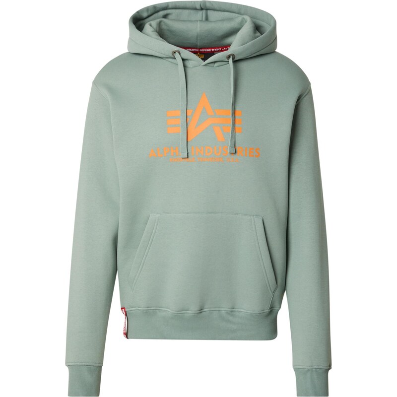 ALPHA INDUSTRIES Mikina mätová / oranžová 66570918