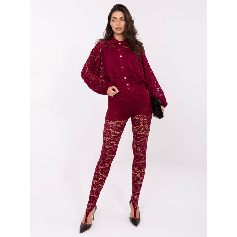Italy Moda Pants-MI-SP-K87.55-burgundy 66572660