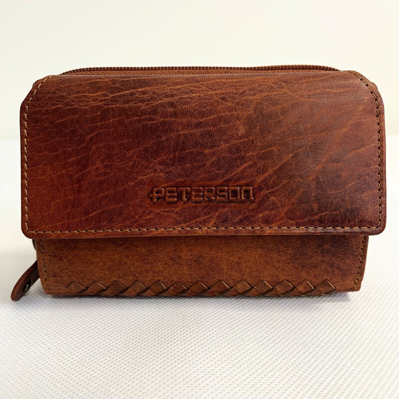 Peterson Kožená dámska koňaková peňaženka SISSY 66531686