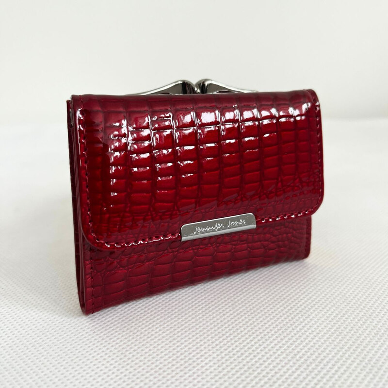 Jennifer Jones Dámska kožená červená peňaženka TIERRA 66531688