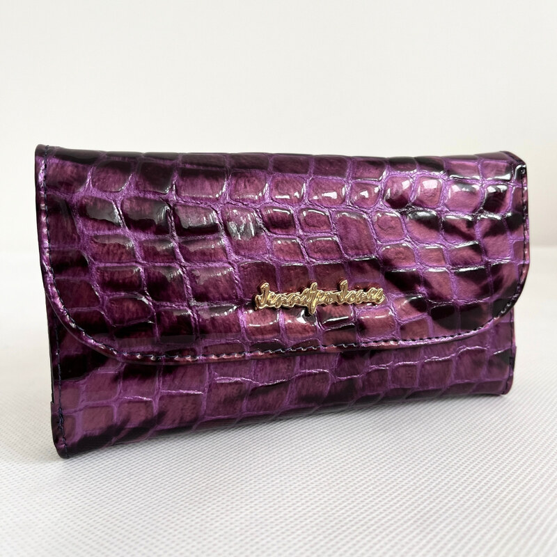 Jennifer Jones Dámska kožená fialová peňaženka DARA 66531696