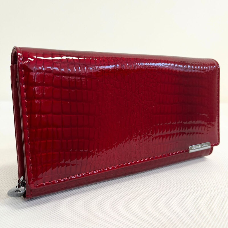 Jennifer Jones Kožená dámska červená peňaženka NISSA 66531710