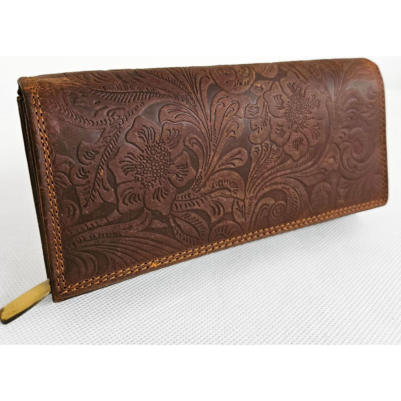 Tillberg Hnedá kožená peňaženka SONYA 66531724