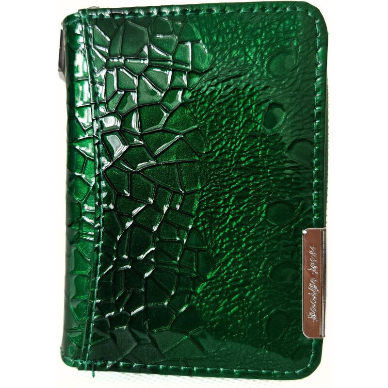 Jennifer Jones Malá dámska kožená peňaženka zelená Melany 66531769