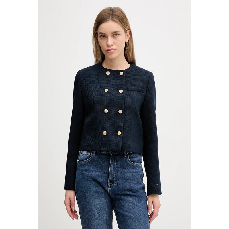 Bunda s prímesou vlny Tommy Hilfiger 66610764