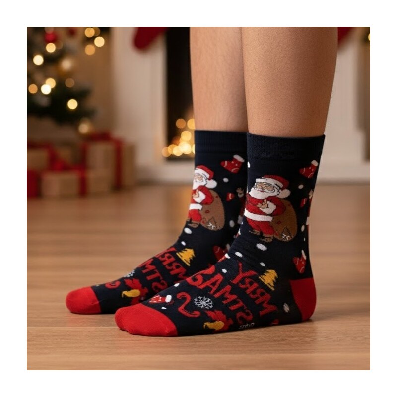 GLS Bavlnené vianočné ponožky- pánske 66578053