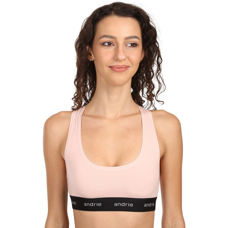 Dámska podprsenka Andrie ružová (PS 2893) 66595775
