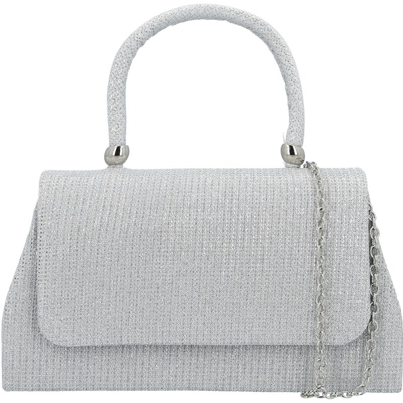 Dámska listová kabelka strieborná - Michelle Moon Sindy strieborná 66631190