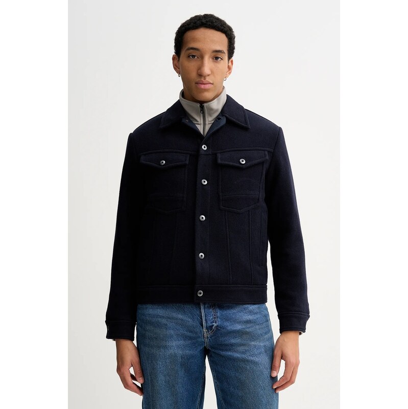 Bunda s prímesou vlny G-Star Wool Trucker 66596807