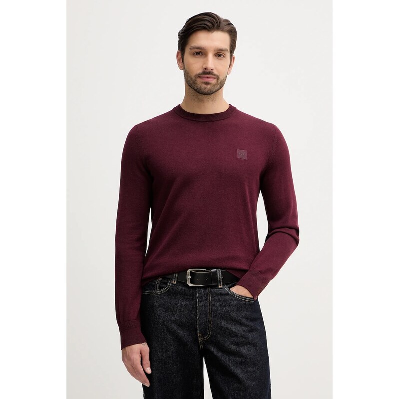 Sveter s prímesou vlny BOSS Orange Kanovano_S 66113009