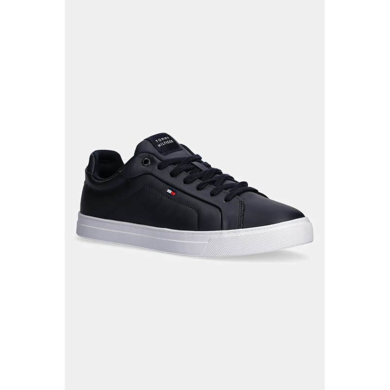Kožené tenisky Tommy Hilfiger ICON COURT LTH FLAG ESS 60399341