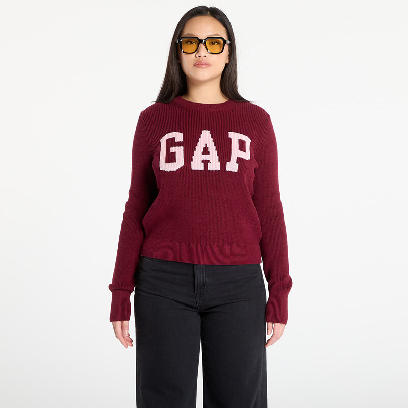 Sveter GAP Logo Sweater Red Delicious XS 66598393