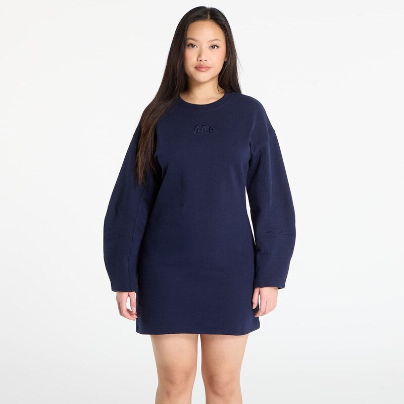 Oblečenie GAP Heavyweight Sweatshirt Dress Dark Blue L 66598392