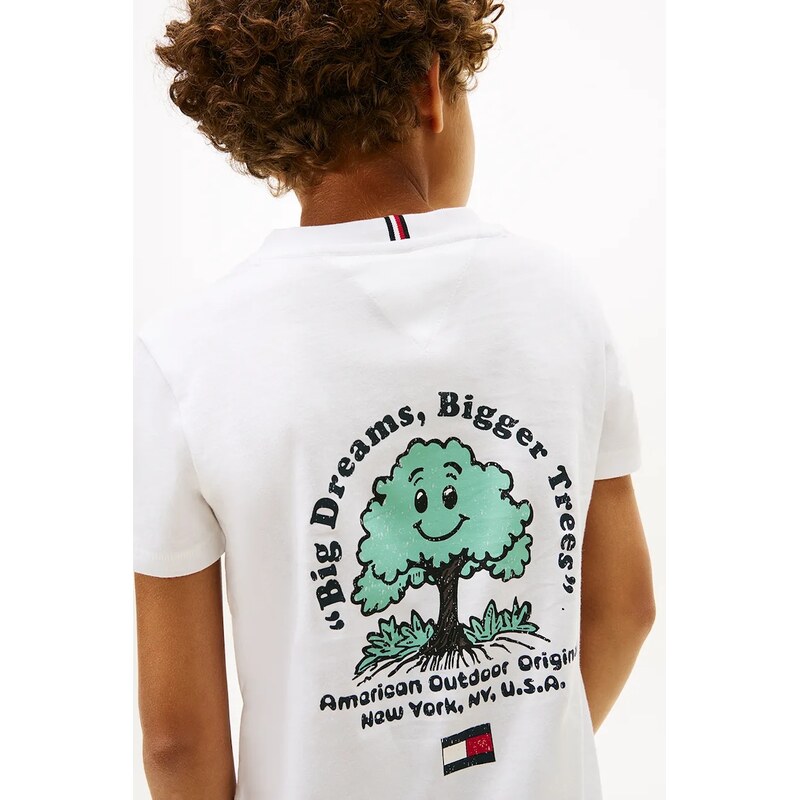 Detské bavlnené tričko Tommy Hilfiger 66509069
