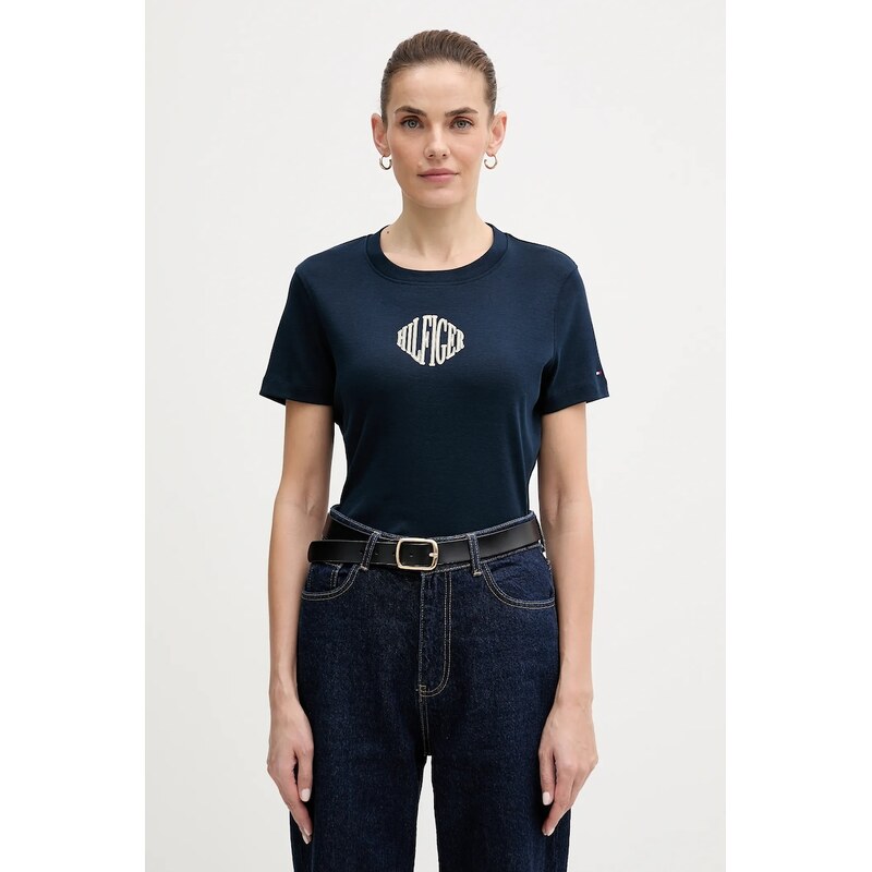 Bavlnené tričko Tommy Hilfiger 66455282