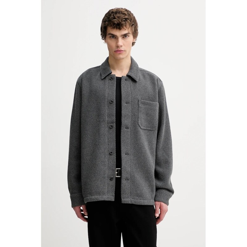 Košeľová bunda s prímesou vlny Les Deux 66509590